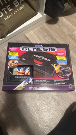 Sega Genesis supervillain bundle console diorama