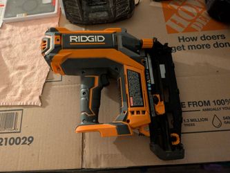 Ridgid 16 gauge straight nailer