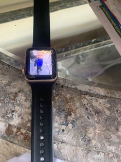 Apple Watch 3, cracked screen