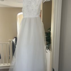 David’s Bridal Flower Girl Dress (8)