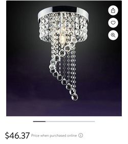 Crystal Hanging Chandelier 