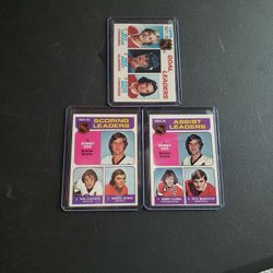 Mid 70s Hockey Cards 