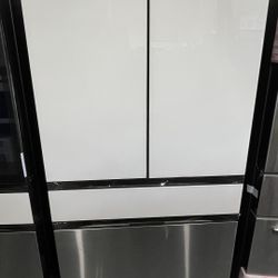 Samsung Bespoke Refrigerator French Door 4 Doors With Ice And Water Dispenser 