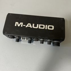 M-Audio M-Track II MK2 MKII USB Audio Interface 2 Channel 