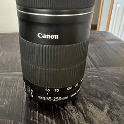 Canon  EFS 55-250mm 4.5-6 IS