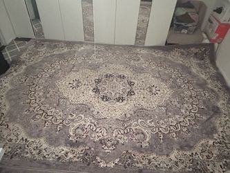 Turkish rug model H5006C, Grey, 8.10x12.5