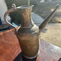 Vintage Persian Copper Lota Bodna Wash Jug