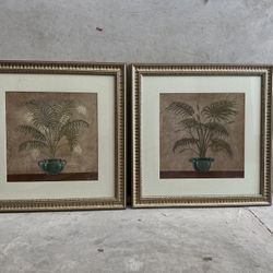 Palmetto Frames Artwork Perfect For Beach Decorating