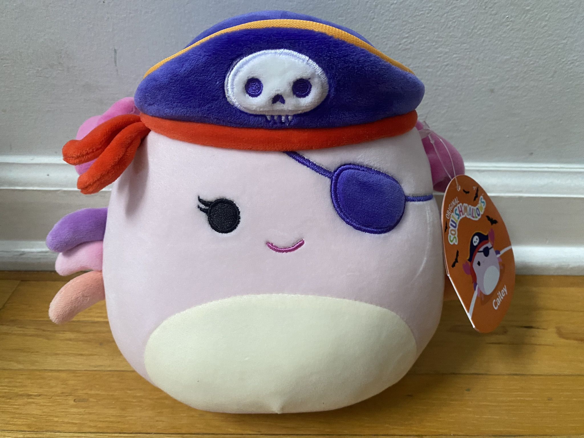 Squishmallows 10" Cailey The Pirate Crab 2023 Exclusive, Brand NEW! Porch Pickup or Can Ship!
