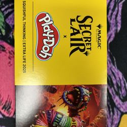 MTG Secret lair - PlayDoh Squishful thinking