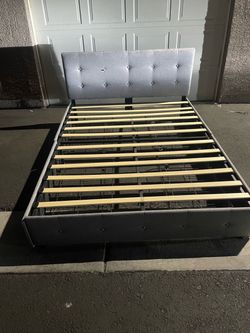Queen bed frame