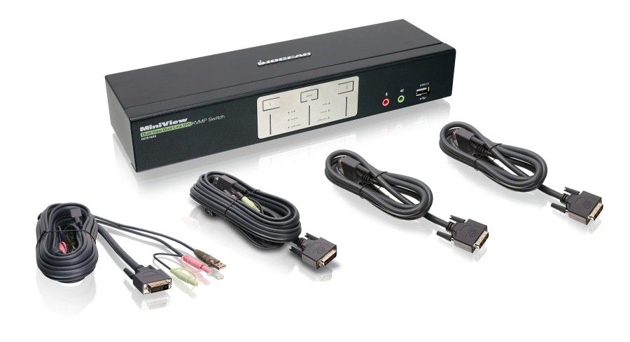 IOGear Dual Monitor KVM Switch GCS1642