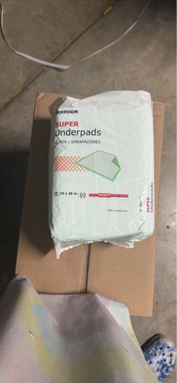 McKesson Super Underpads 23x36 in, 10 Count