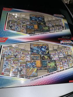 Prismatic Lucario Ex Premium Collection (Sealed) Pokemon cards 