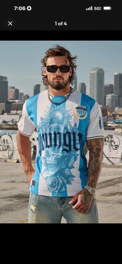 Argentina x YoungLA Soccer Jersey, Messi, Men’s XL, Sold Out!