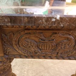 Marble Side Table Or Buffet 