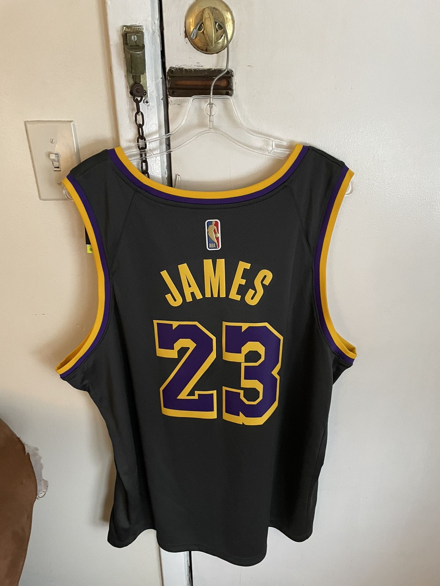 Lebron James Los Angeles Lakers Nike Men’s NBA Jersey XXL
