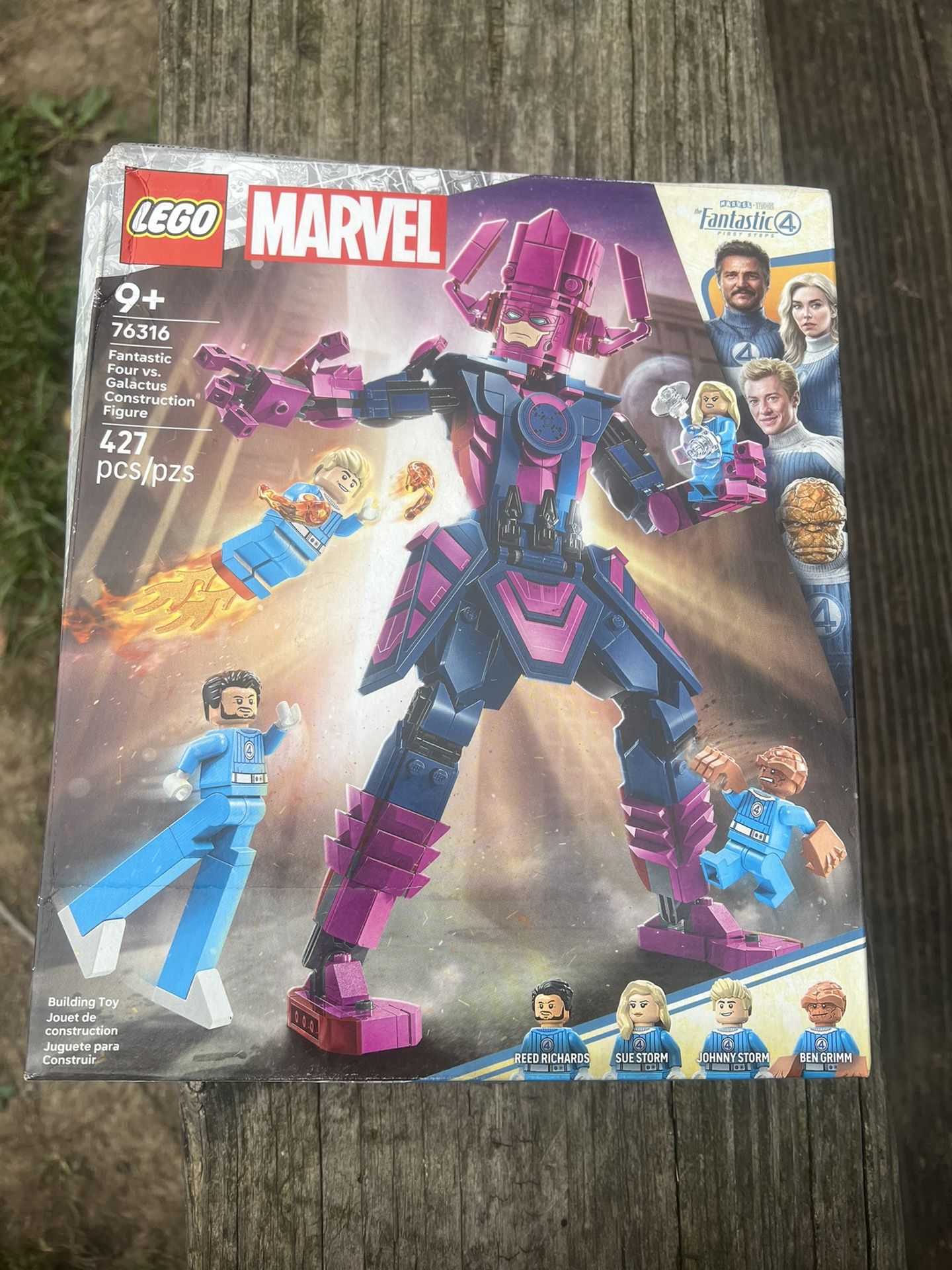 I got LEGO Marvel Iron Man MK4 Bust Building Kit for Adults 76327 and LEGO Marvel Fantastic Four vs. Galactus Construction Figure Super Hero Building