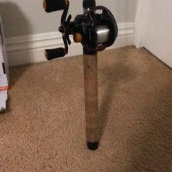 Shimano Bait Caster Combo Jimi Houston Signature Series Old Brand New Rod Vintage Very Clean Condition 