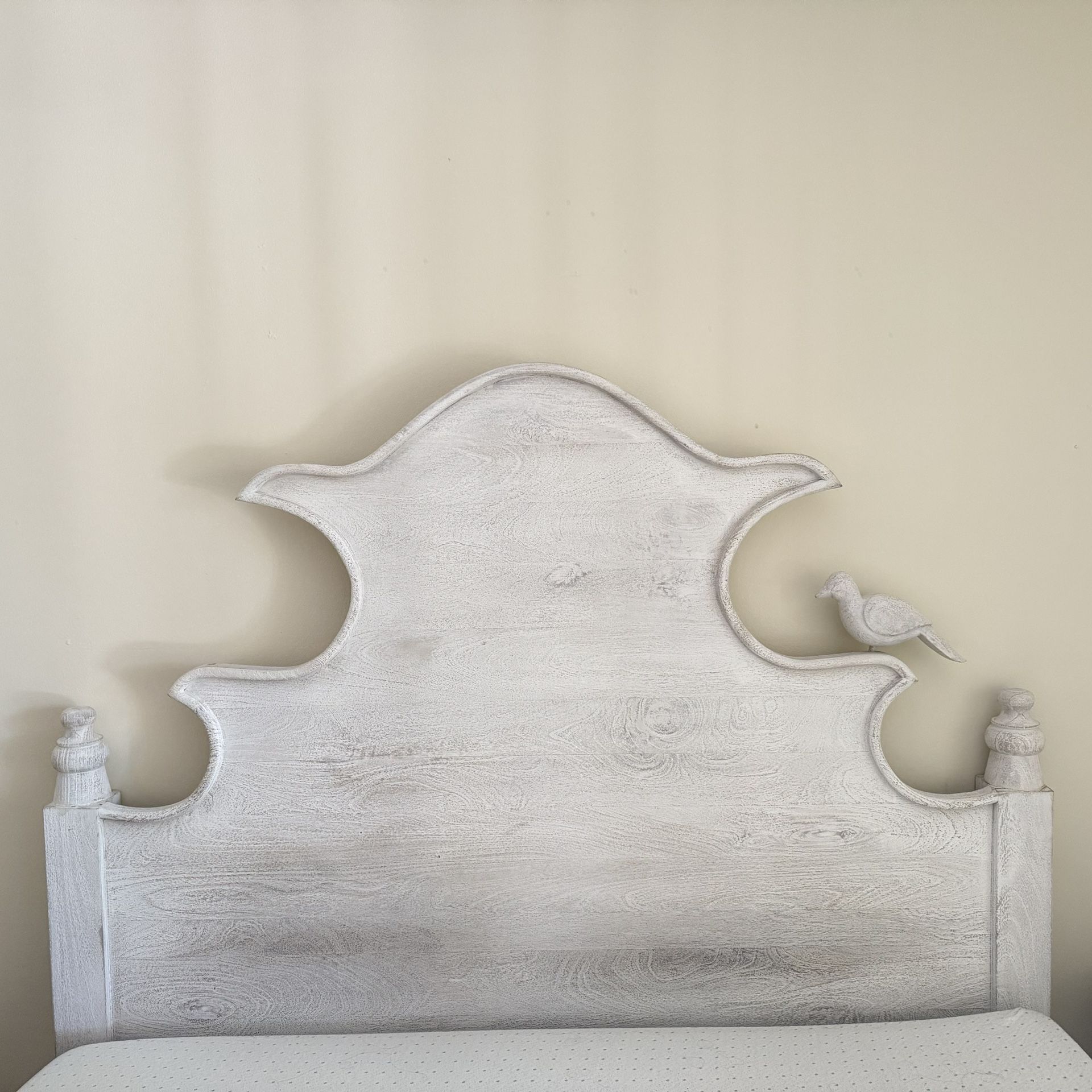 Headboard Queen White Wood - Ballard Designs