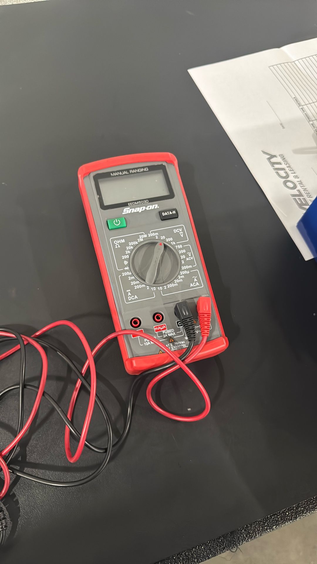 SNAP ON DIGITAL MULTI METER