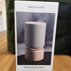 Bang And Olufsen Beosound Balance Natural Oak Wifi Speaker Like New