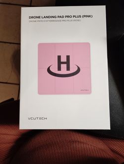 VCUTECH Pink And Black Drone Landing Pad Pro Plus 25 In