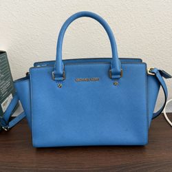 Michael Kors Blue Purse