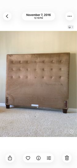 Pottery Barn Upholstered Headboard