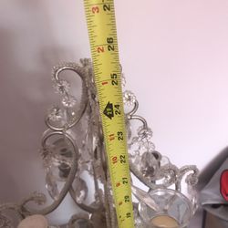  3 Cristal Candélabres 