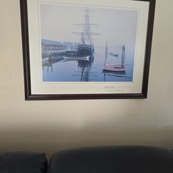 Mystic, Connecticut Seaport Framed Print by Steve Dunwell, Photographer