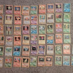 Vintage Pokemon Card Lot 