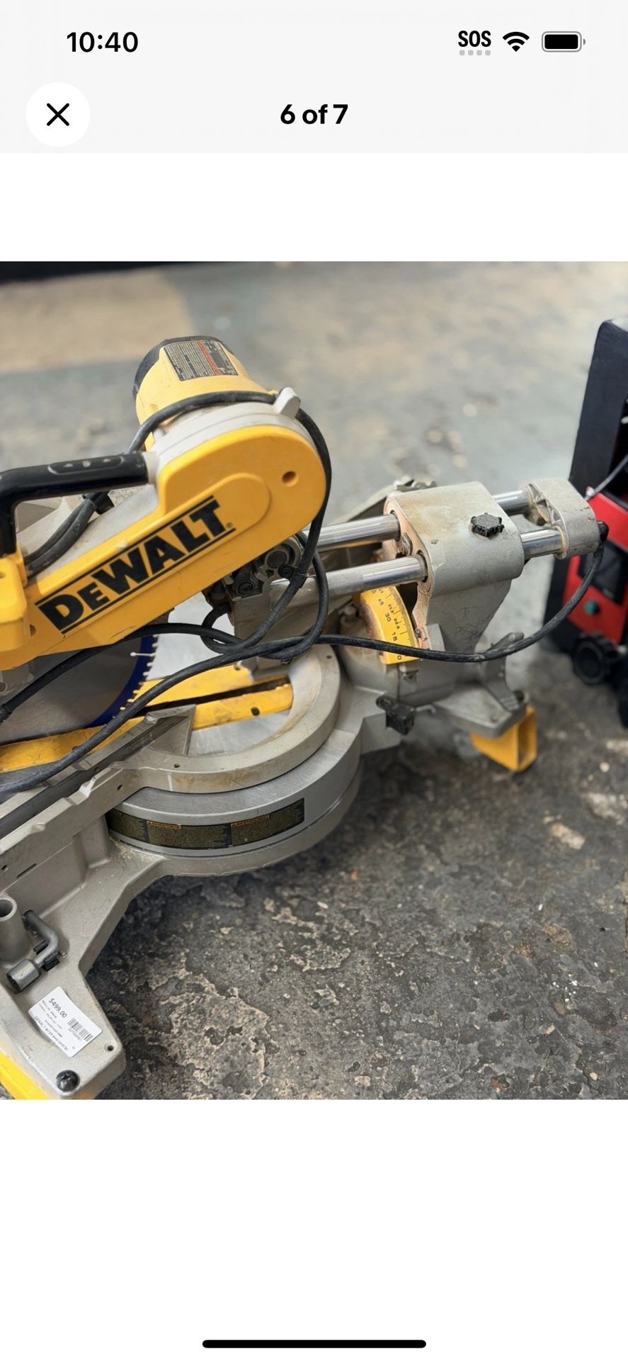 DEWALT DWS780 12” Dual Bevel Sliding Compound Miter Saw 120V – Pro