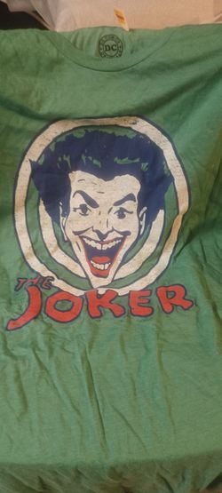 Vintage D.C. Joker tee shirt.