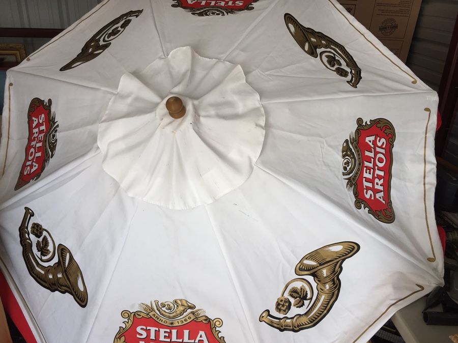 Stella Artois Patio Umbrella