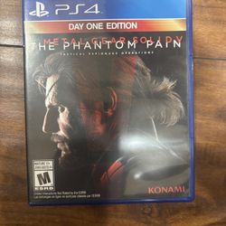 Metal Gear Solid V: The Phantom Pain - (PS4) 
