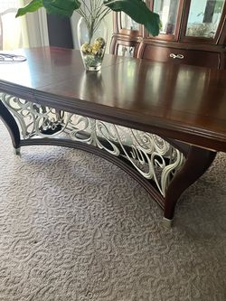 Dining room table and chairs