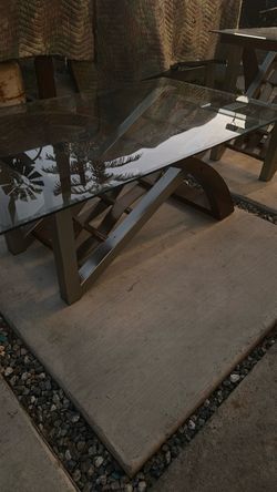 1 coffee table and 2 side tables