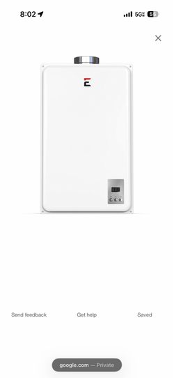 Tankless hot water heater