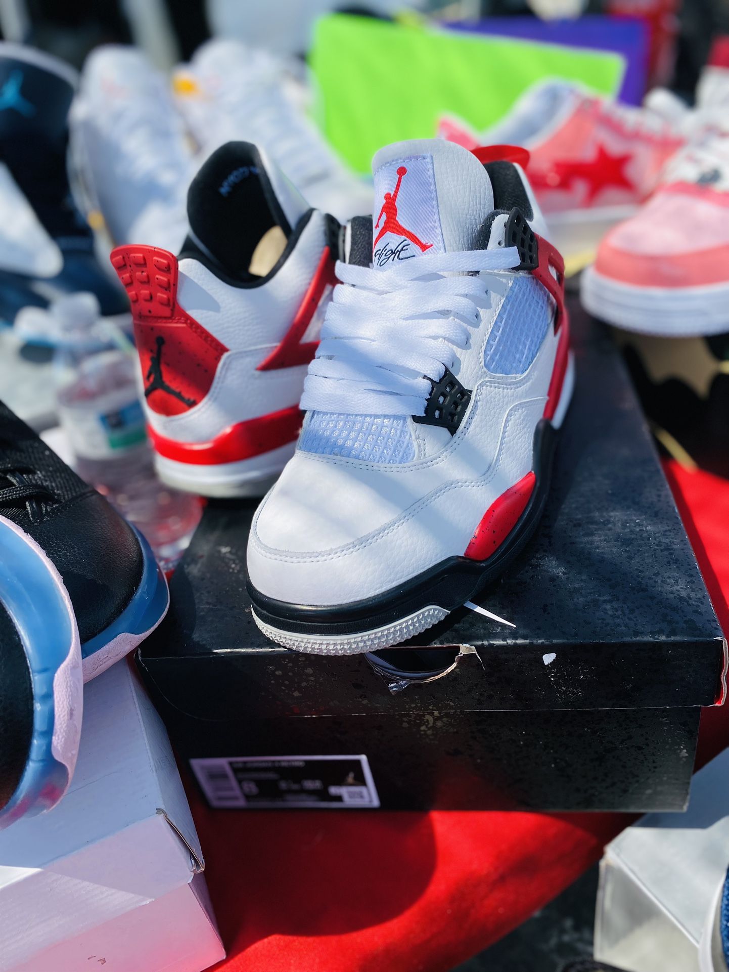 Jordan 4 Red Cement