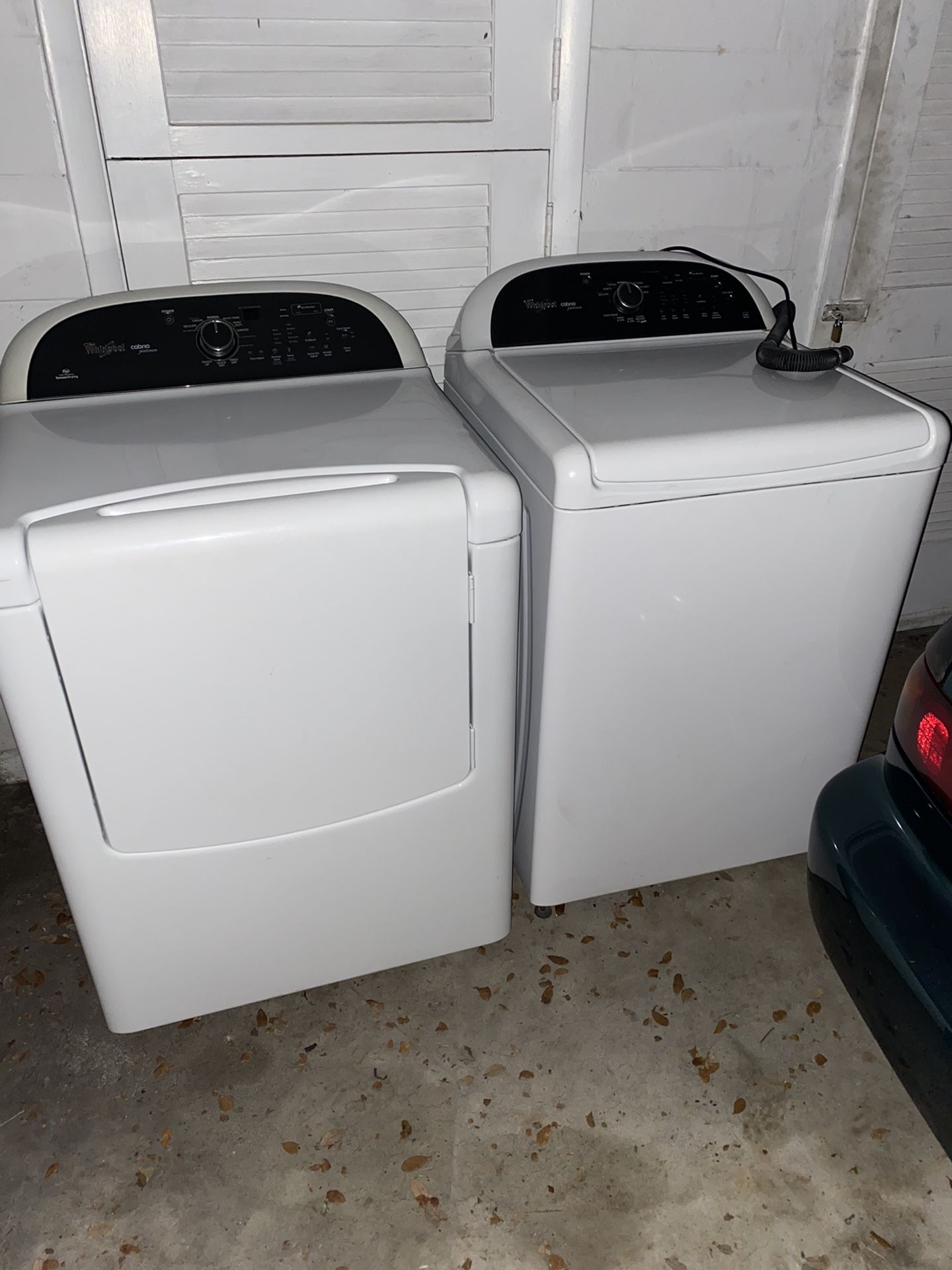 Washer and Dryer