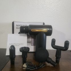 Wireless Massage Gun With 4 Attachments