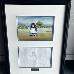 Raggedy Ann Original Cell (from CBS) * Collector Item *