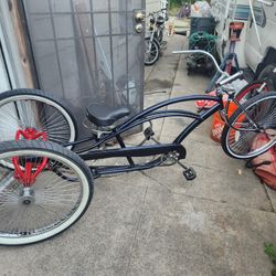 Stretch Custom Low Rider Three Wheeler Bicycle