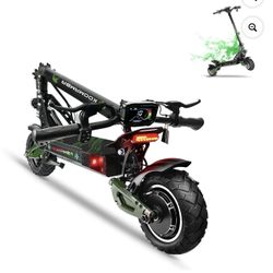 ZU06 1200W Electric Scooter Adults Up to 35 MPH, 52V/20Ah Battery 50 Miles Long Range, NFC Smart Unlock & Dual Disc Brakes, 10" All-Terrain Tires Fold