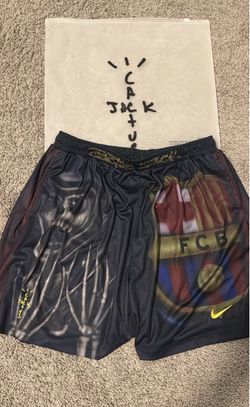 Deadstock Nike x Cactus Jack FC Barcelona Shorts