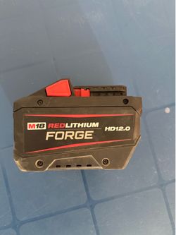 Milwaukee battery forge 12.0