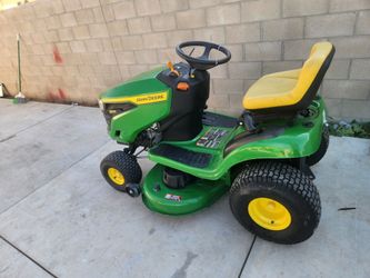 Shop John Deere
S100 42 in. 17.5 HP Gas Hydrostatic Riding Lawn Mower
Question