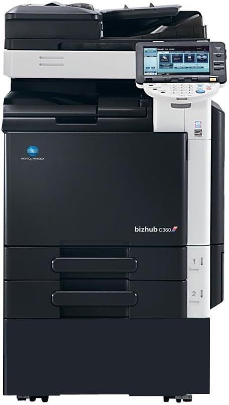Lot of 2 Konica Minolta BizHub C360 A3 Color Copier Printer Scan Duplex 36 PPM