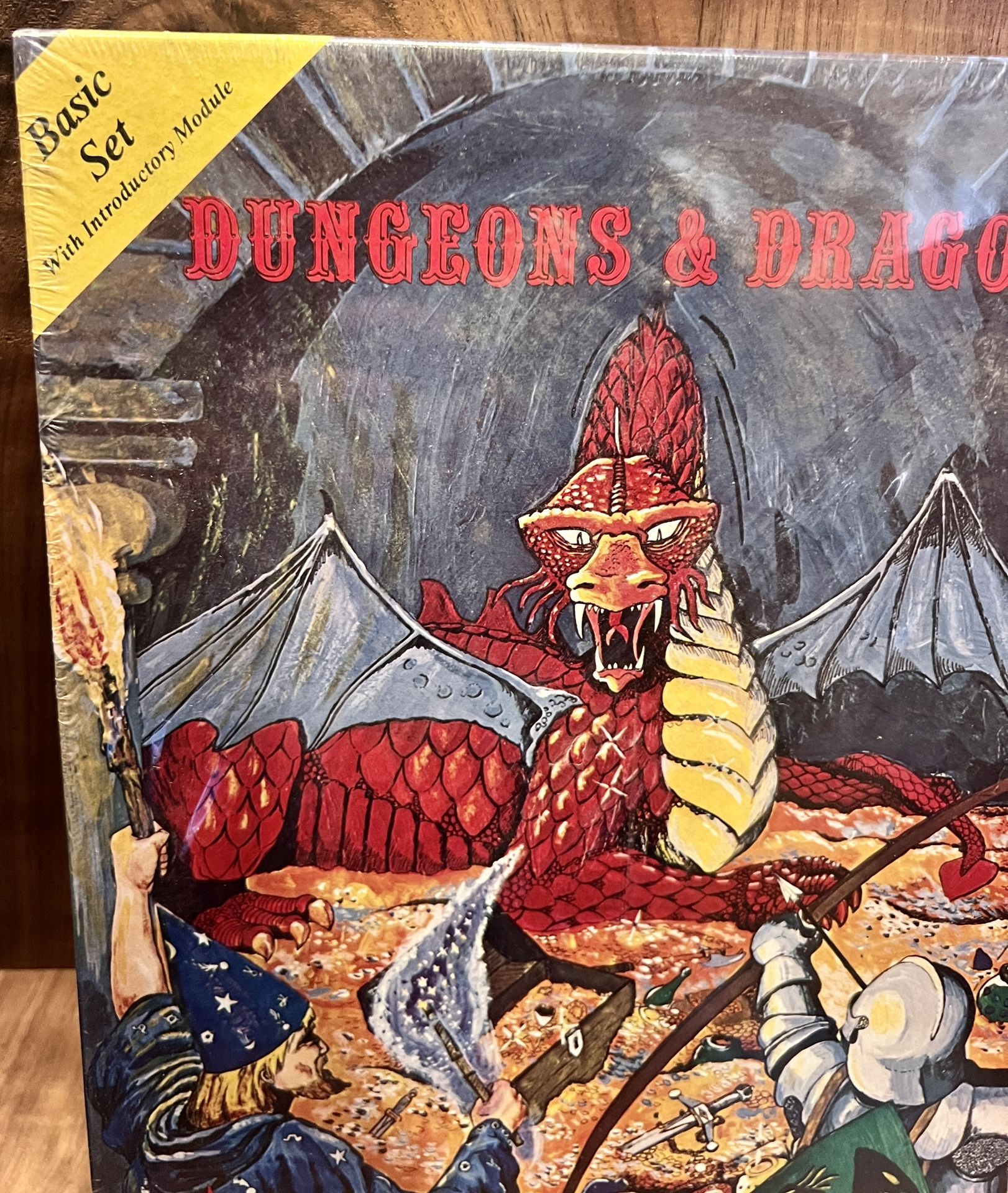 DUNGEONS & DRAGONS BASIC SET 1001 1979 SEALED HOLMES BOX SEALED SHRINK TSR